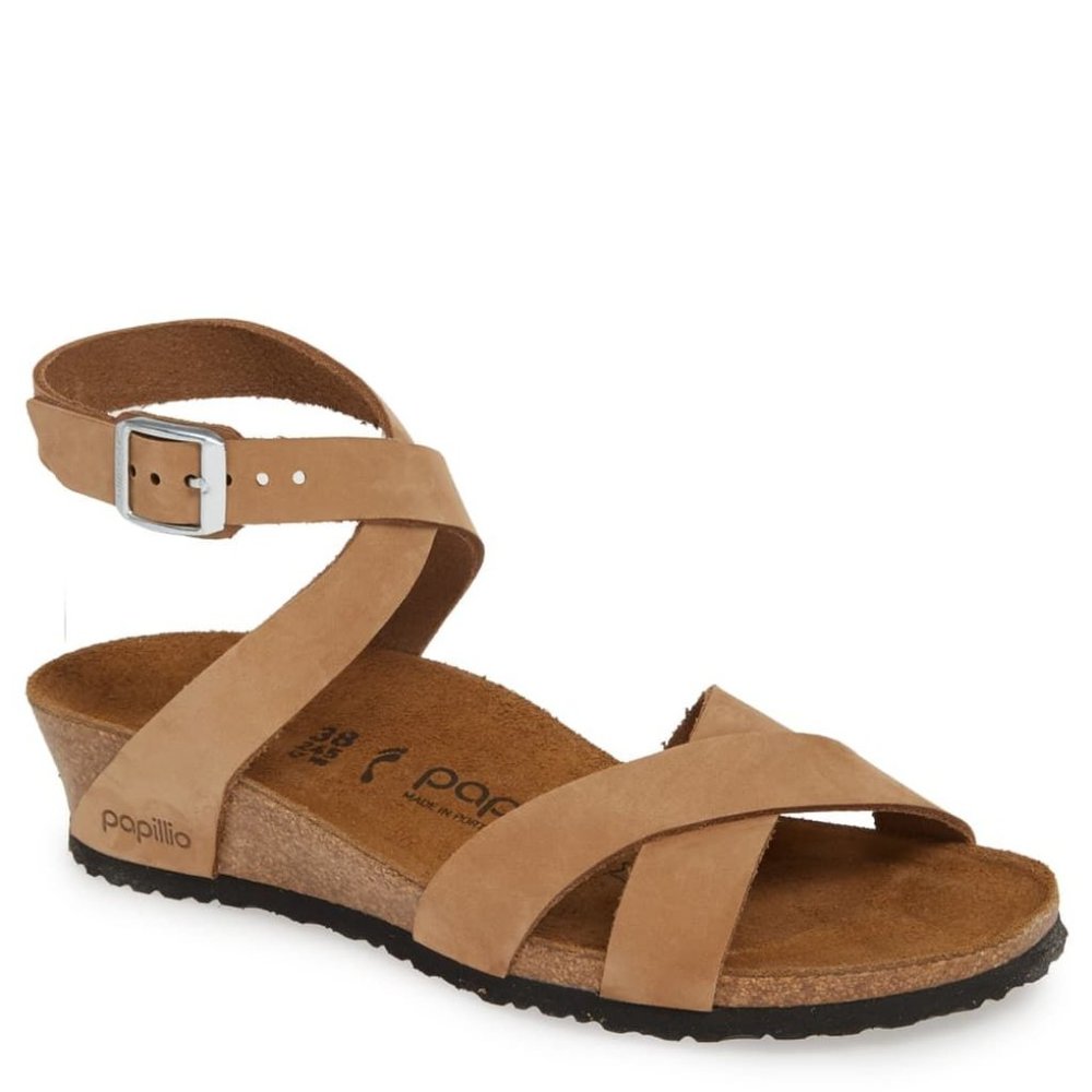 ❌❌SOLD❌PAPILLIO BIRKENSTOCK Lola Ankle Wrap Sandal - Picture 2 of 10